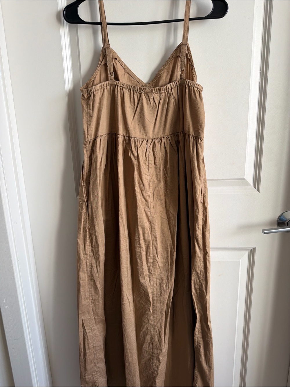 Old Navy Tan Spaghetti-Strap Maxi Dress - Picture 5 of 6